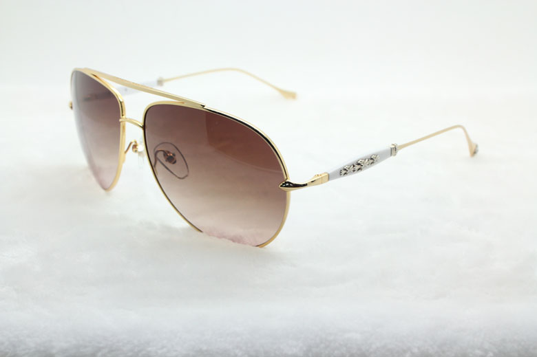 Chrome Hearts SPAMKED Glod Sunglasses online outlet shop